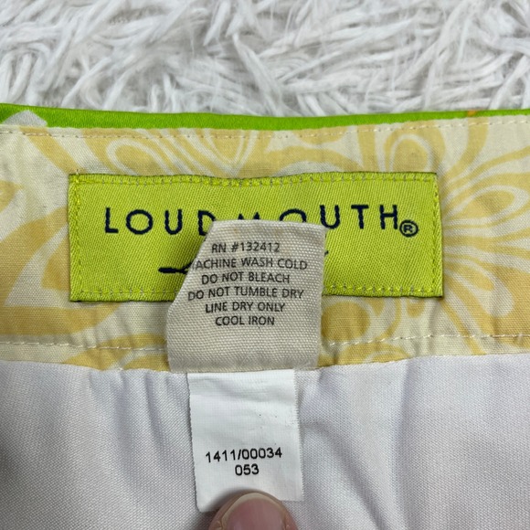 Loudmouth Skirt Womens‎ 2 Multicolor Splatter Skort Golf Outdoor Pockets Ladies - Picture 4 of 11